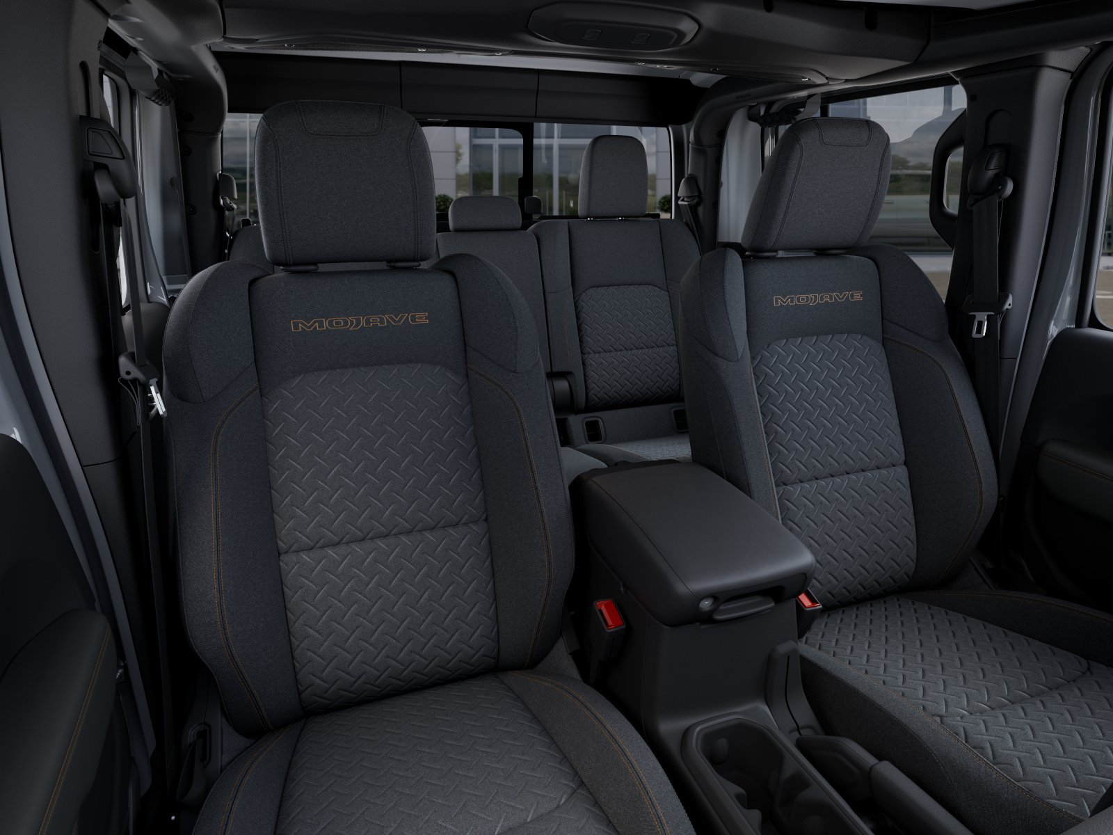 New 2026 Bright White Clear-Coat Exterior Paint Jeep Mojave image 74