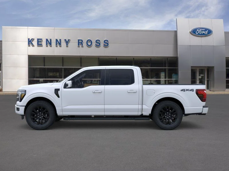 New 2026 Star White Metallic Tri-Coat Ford Lariat® image 4