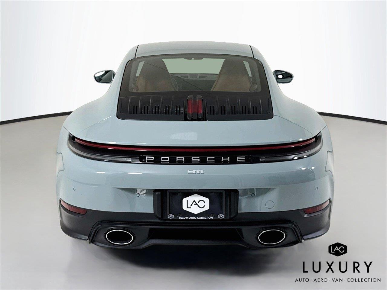 Used 2025 Shade Green Metallic Porsche Carrera | Surround View | Sport Exhaust | BOSE | Classic Wheels image 6
