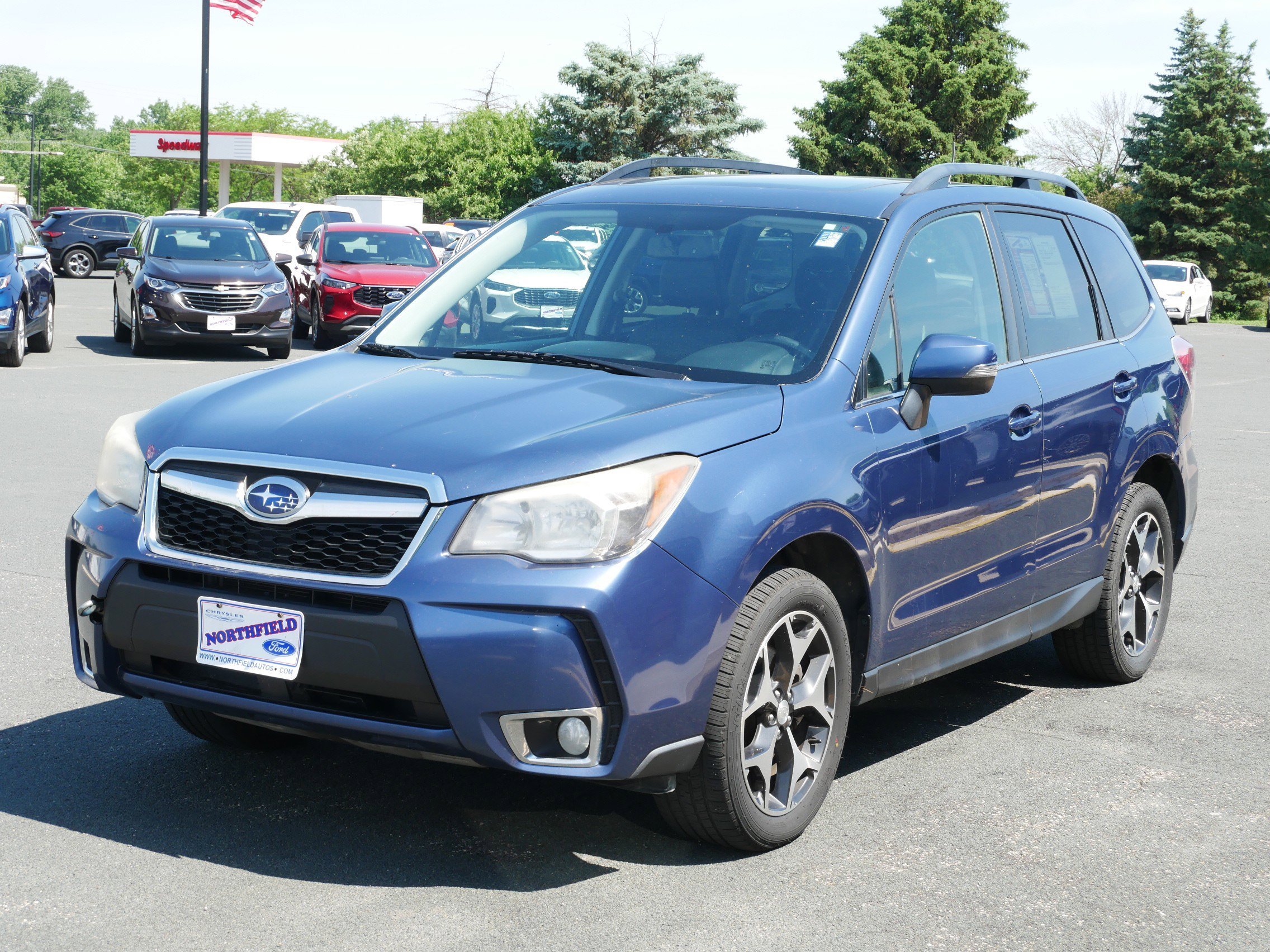 Used 2014 Marine Blue Pearl Subaru 2.0XT Touring image 4