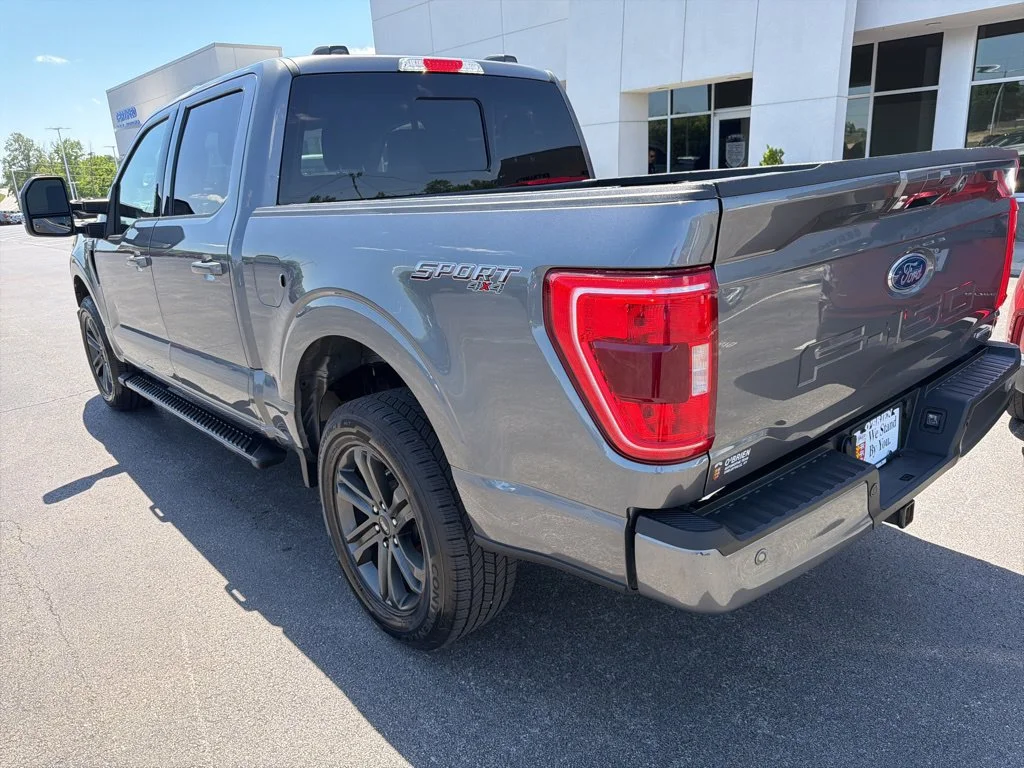 Used 2022 Carbonized Gray Metallic Ford XLT image 3