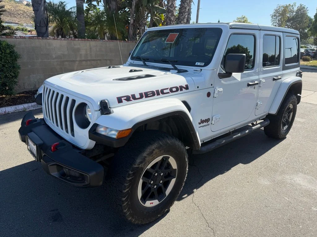 Used 2021 White Jeep Unlimited Rubicon image 5