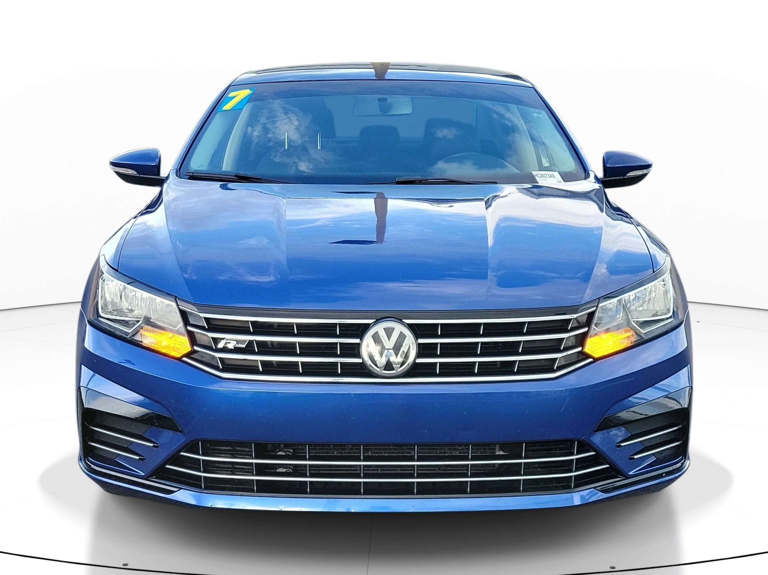 Used 2017 Reef Blue Metallic Volkswagen R-Line w/Comfort Pkg image 1