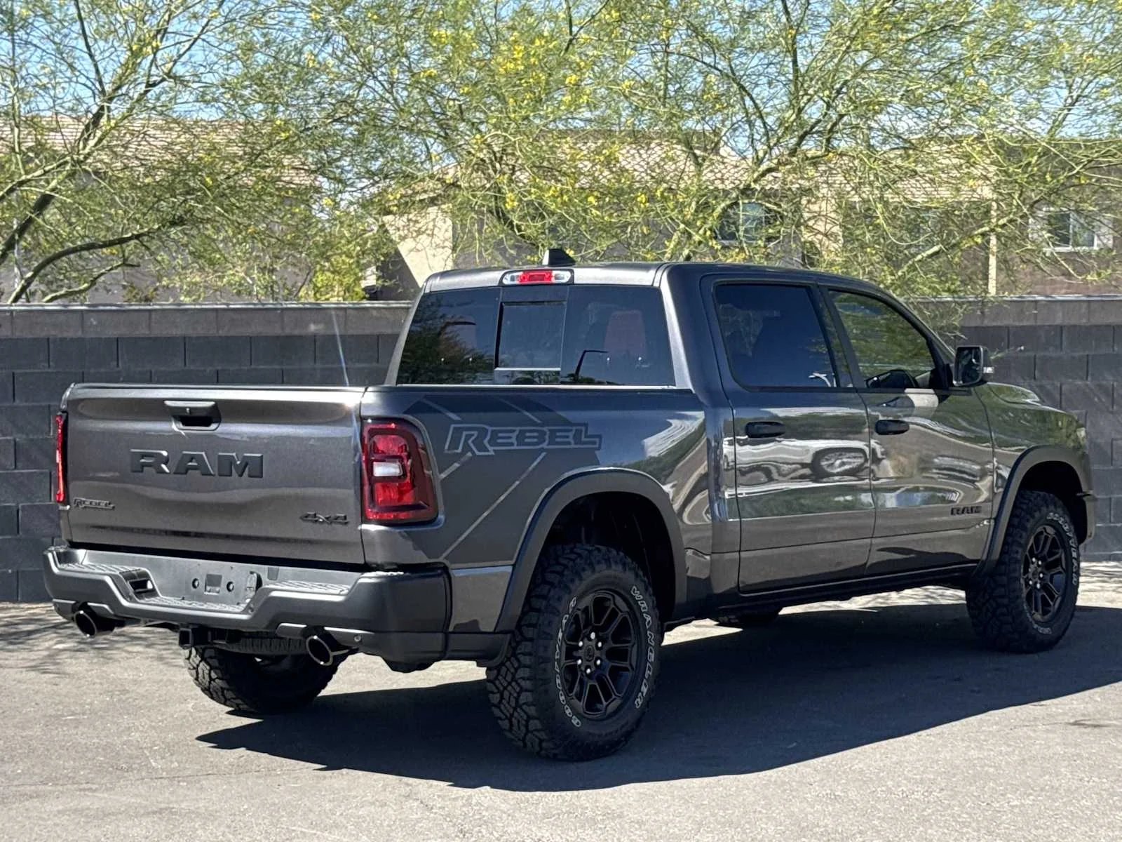 New 2026 Granite Crystal Metallic Clear-Coat Exterior Paint RAM Rebel image 8
