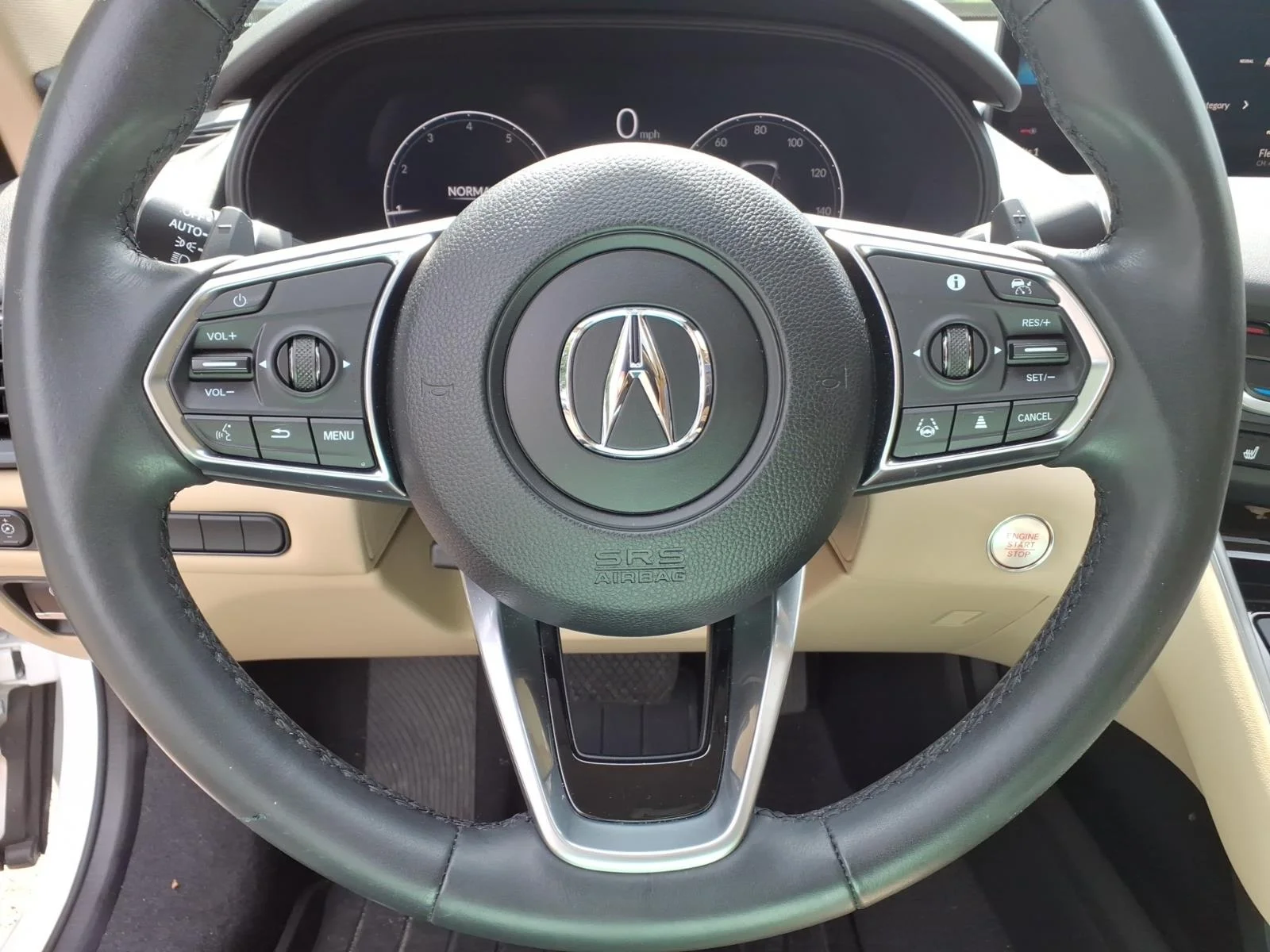 Used 2024 Platinum White Pearl Acura TECH image 16