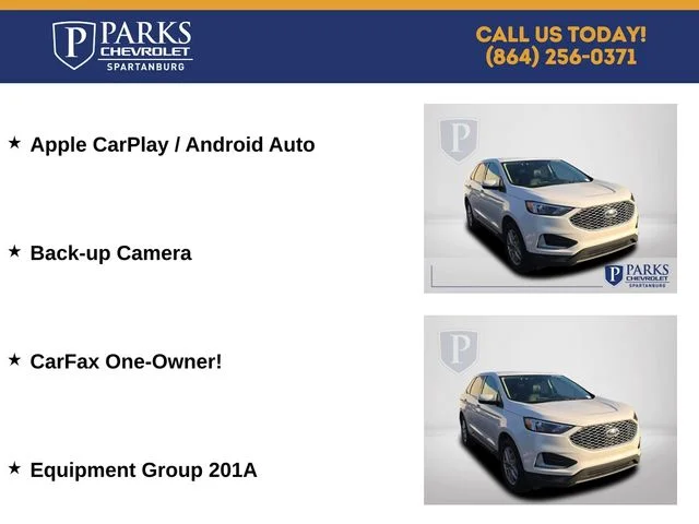 Certified Used 2024 White Ford SEL image 5
