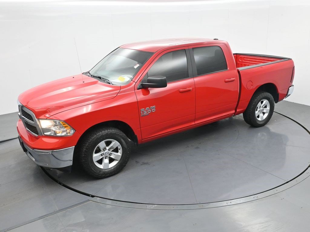 Used 2021 Flame Red Clearcoat Ram SLT image 16