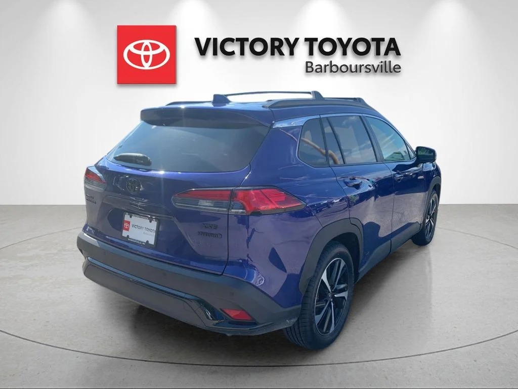 Used 2024 Blue Toyota Hybrid XSE image 7