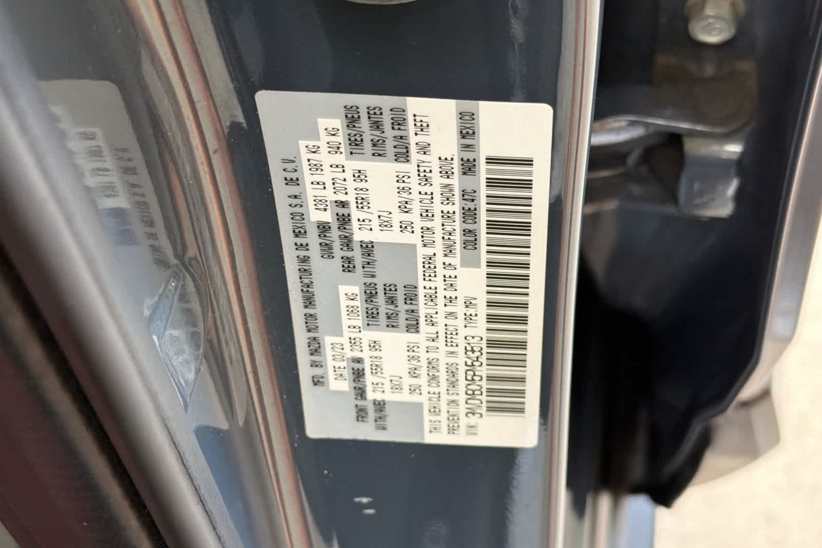Used 2023 Polymetal Gray Metallic Mazda 2.5 S Carbon Edition image 33