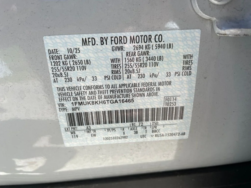 Used 2026 White Metallic Ford ST-Line image 14