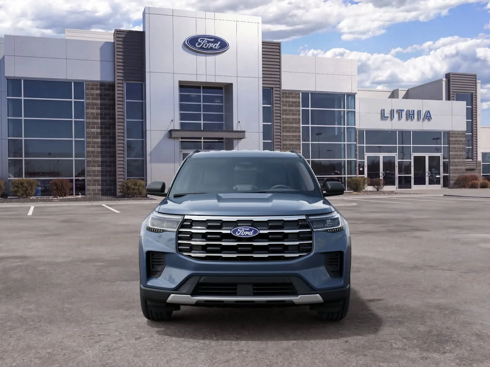 New 2027 Vapor Blue Metallic Ford Active image 3