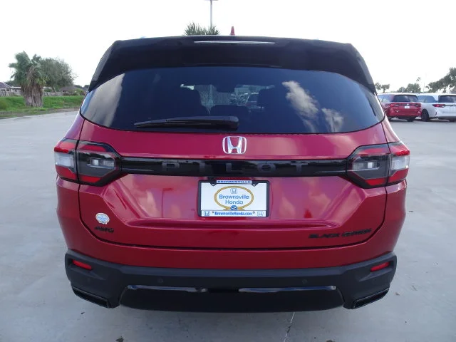 New 2026 Radiant Red Metallic II Honda Black Edition image 5