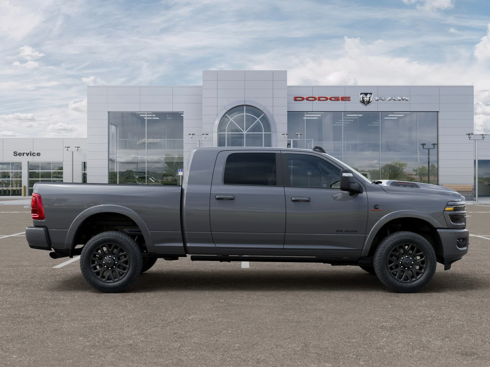 New 2026 Ceramic Gray Clear-Coat Exterior Paint RAM Limited image 48