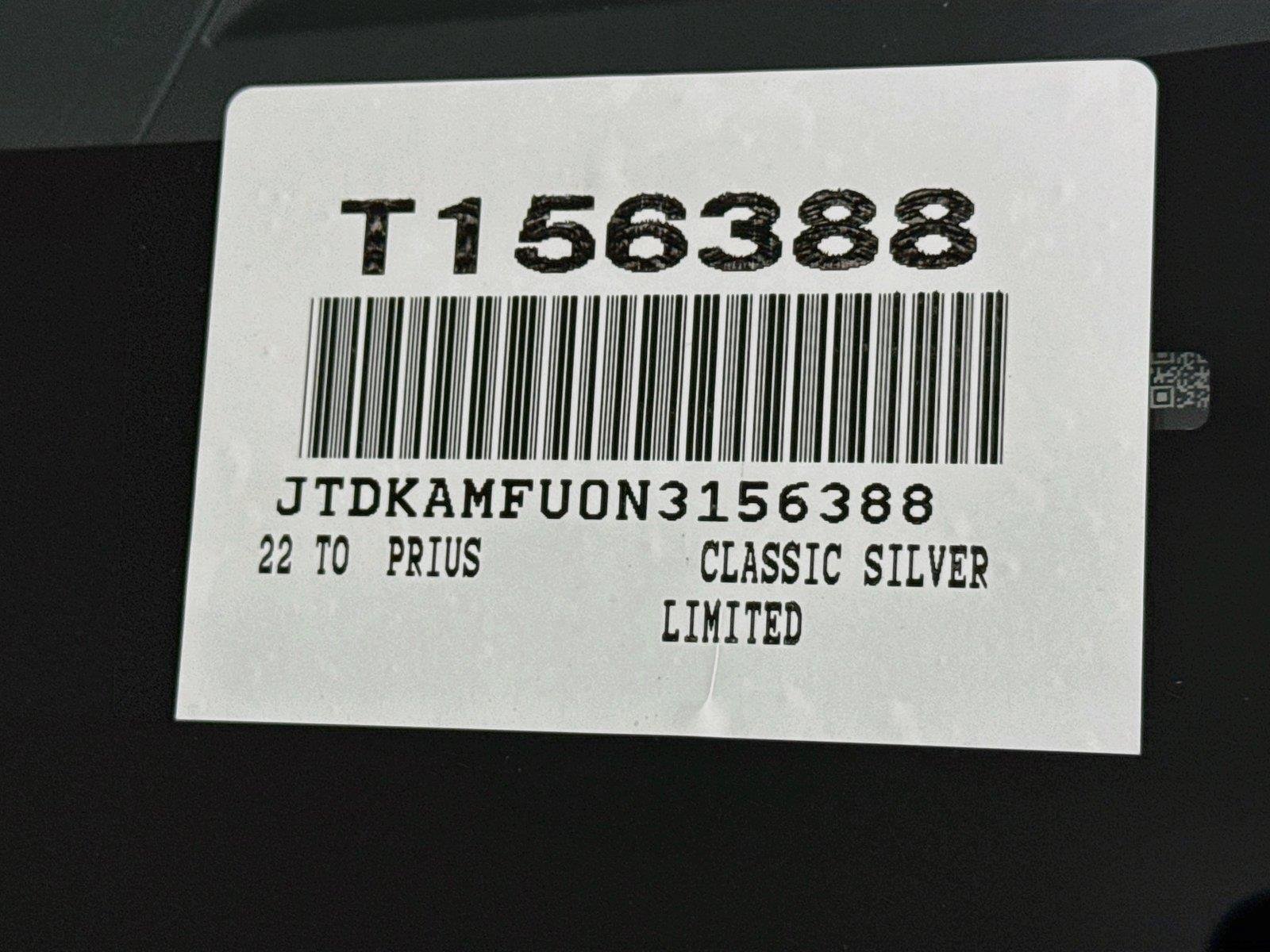 Certified Used 2022 Classic Silver Metallic Toyota Limited image 44