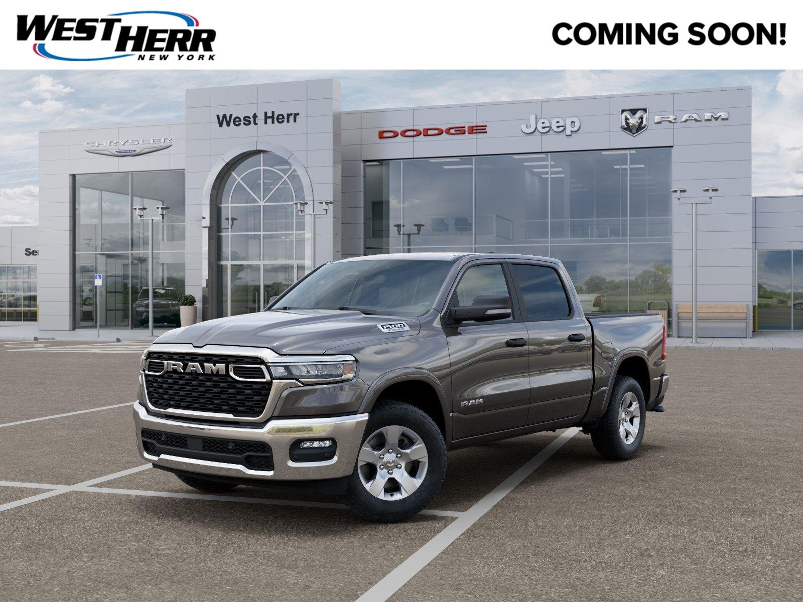 Used 2026 Granite Crystal Metallic Clear Ram RAM 1500 BIG HORN CREW CAB 4X4 image 1