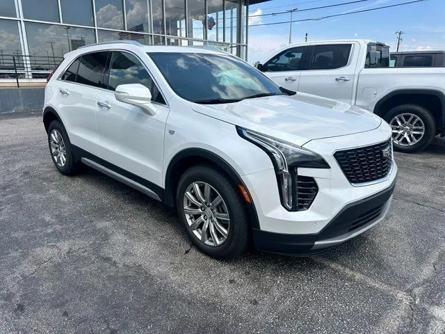 Used 2023 White Cadillac Premium Luxury image 1