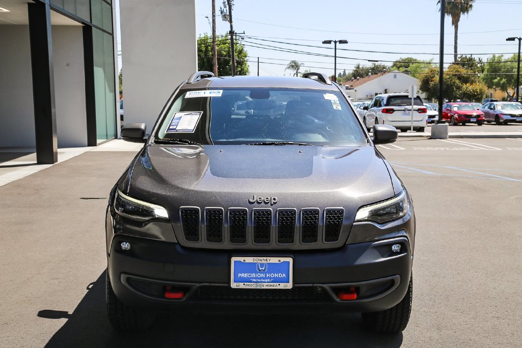 Used 2019 Jeep Cherokee Trailhawk Elite with VIN 1C4PJMBX2KD231331 for sale in Downey, CA