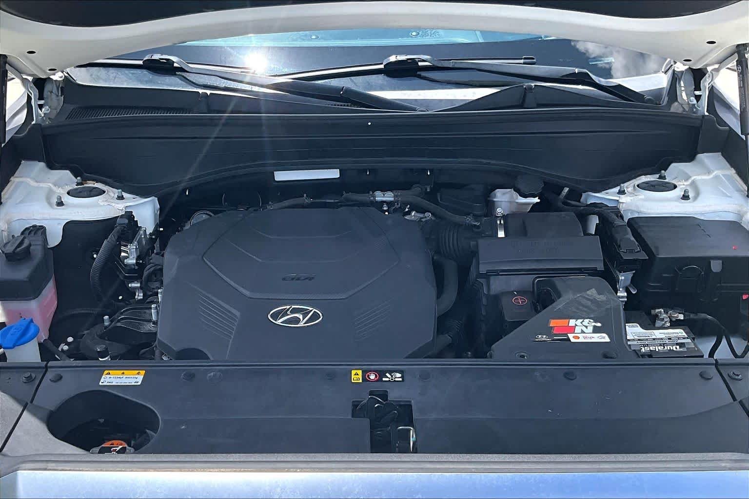 Used 2021 Hyper White Hyundai Limited image 29