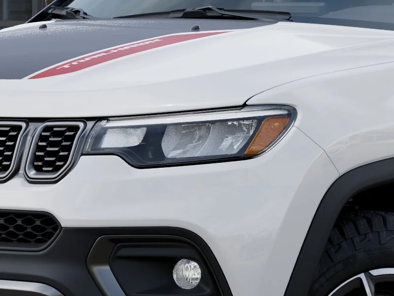 New 2026 Bright White Clear-Coat Exterior Paint Jeep Trailhawk 4x4 image 36