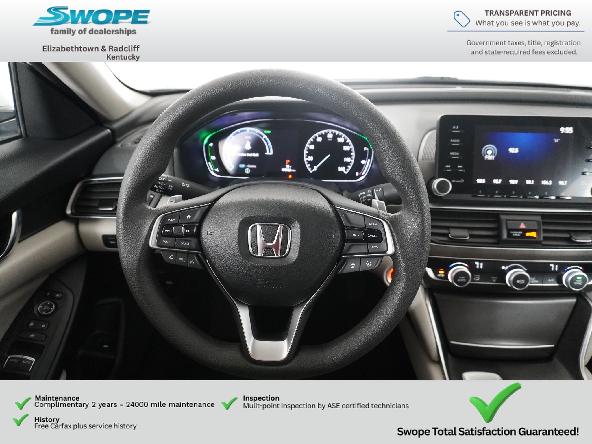Used 2018 White Orchid Pearl Honda Base image 17