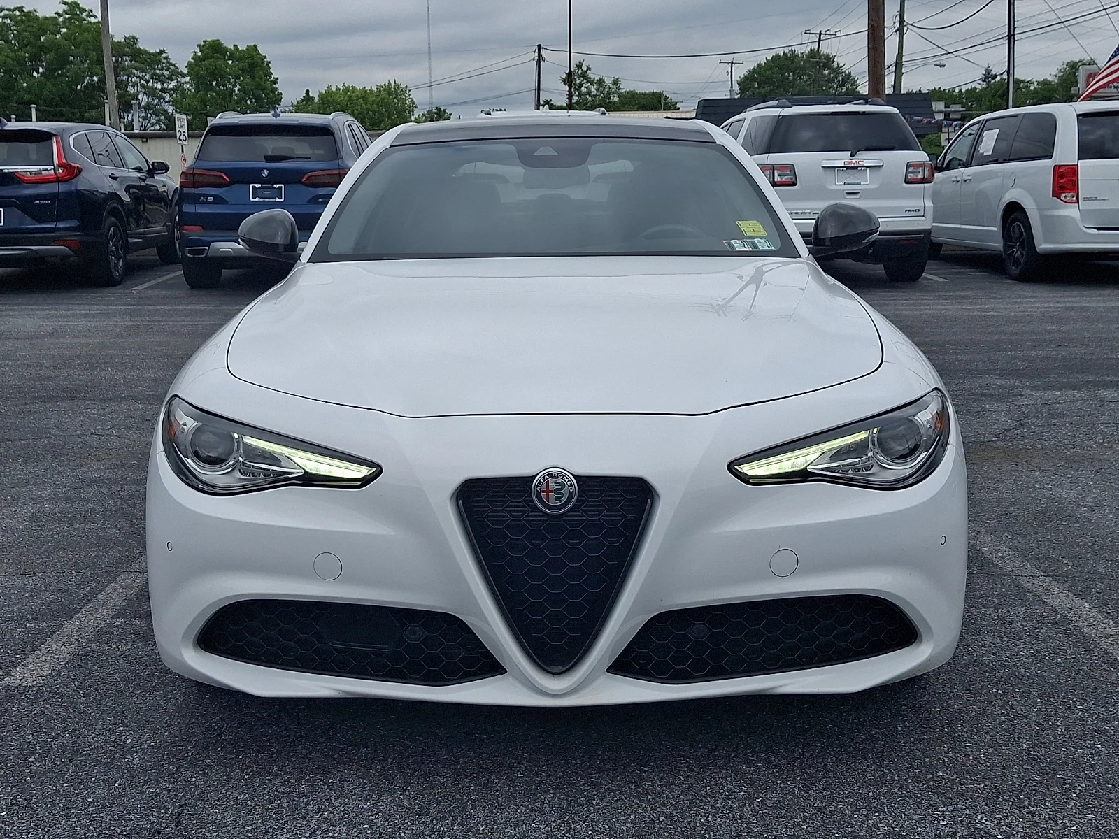 Used 2021 Alfa White - PAH Alfa Romeo Ti AWD image 2