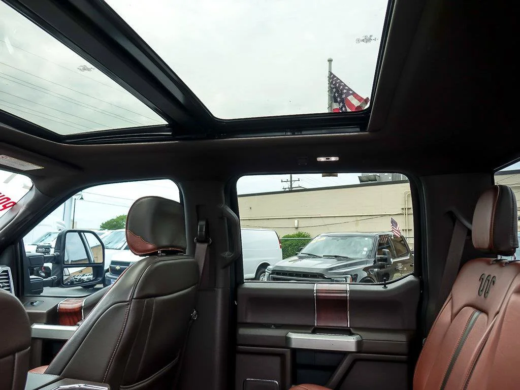 Used 2021 Antimatter Blue Metallic Ford King Ranch image 15