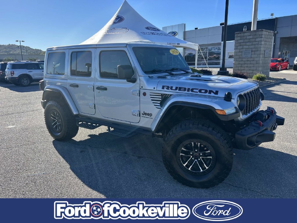 Certified Used 2024 Silver Zynith Clearcoat Jeep Rubicon X image 1