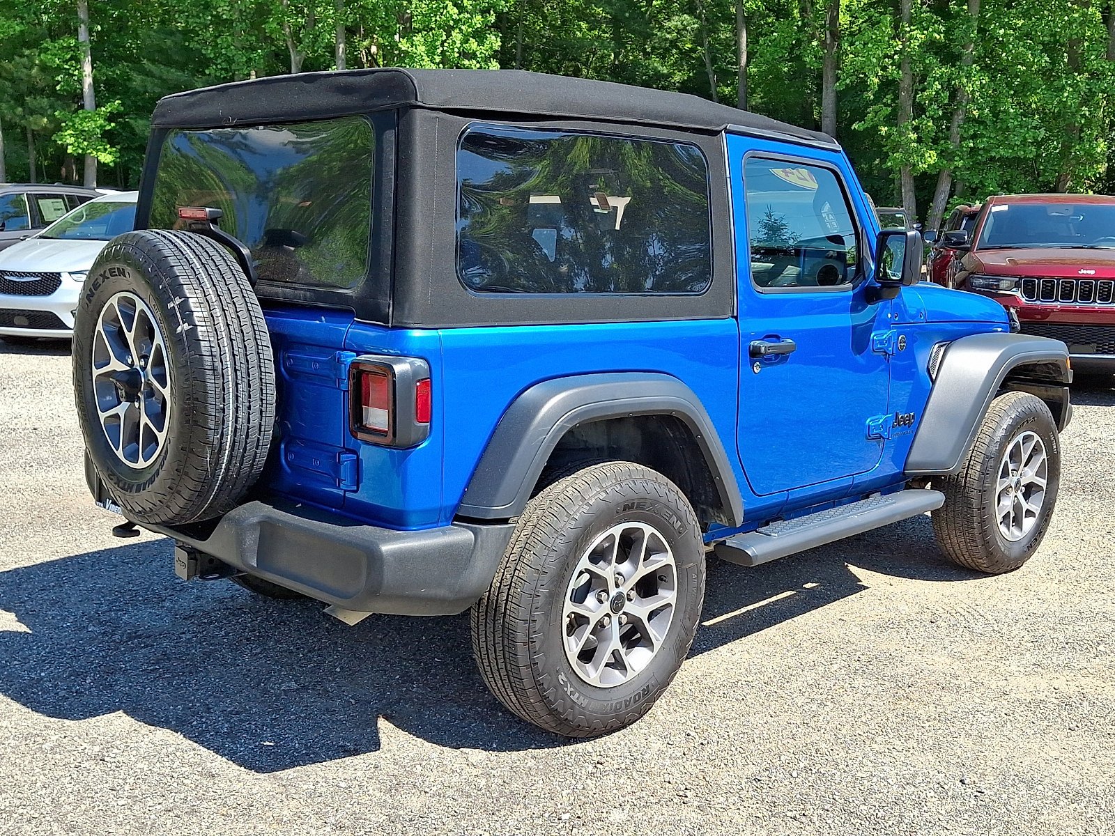 Certified Used 2024 Hydro Blue Pearlcoat Jeep Sport S image 6