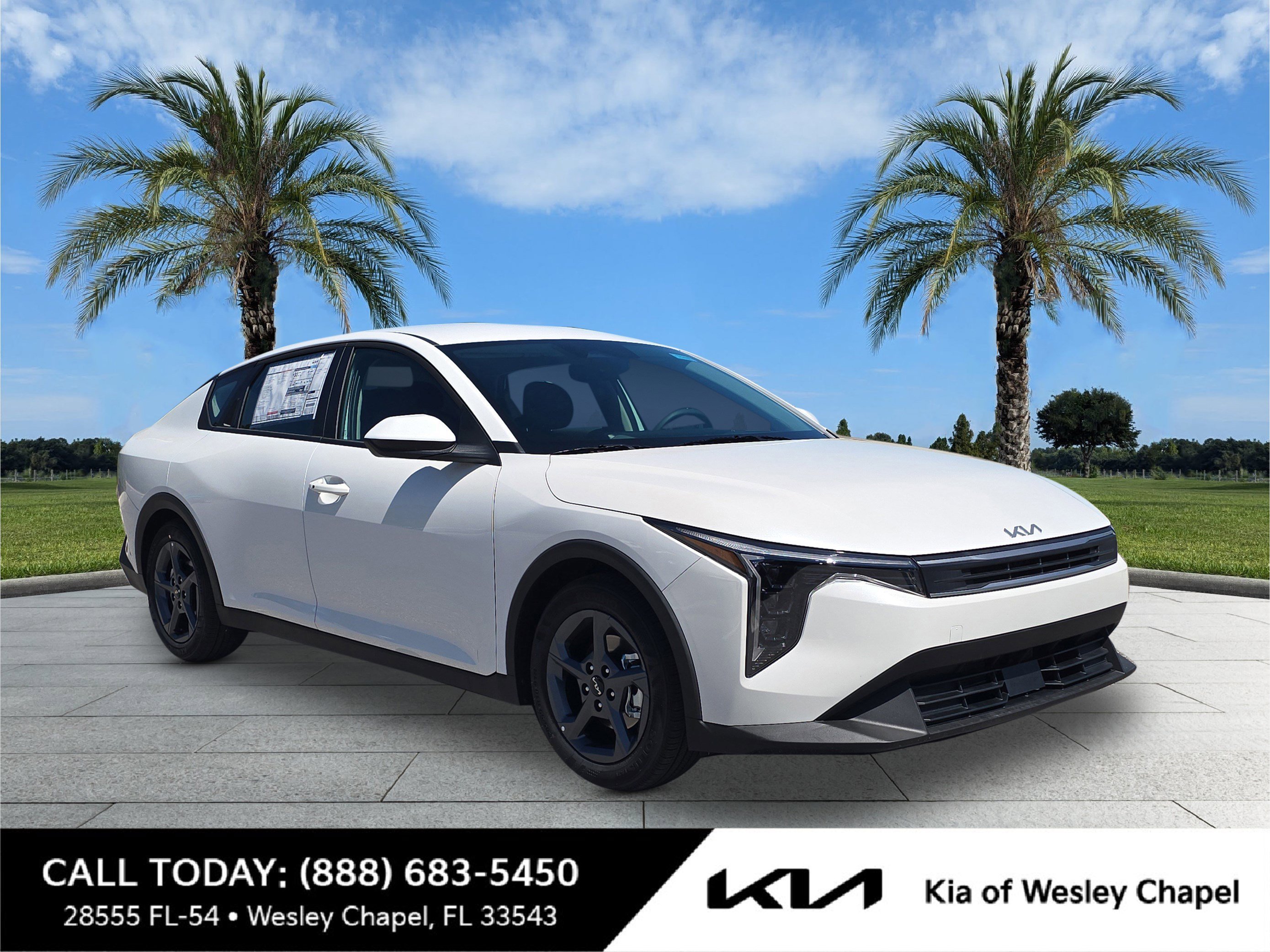 New 2026 Snow White Pearl Kia LXS image 1
