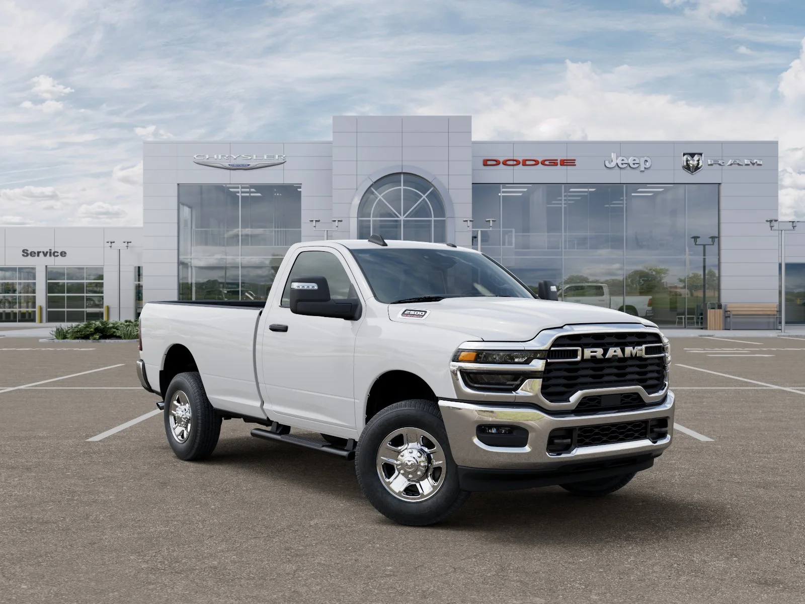 New 2026 Bright White Clear-Coat Exterior Paint RAM Tradesman image 30