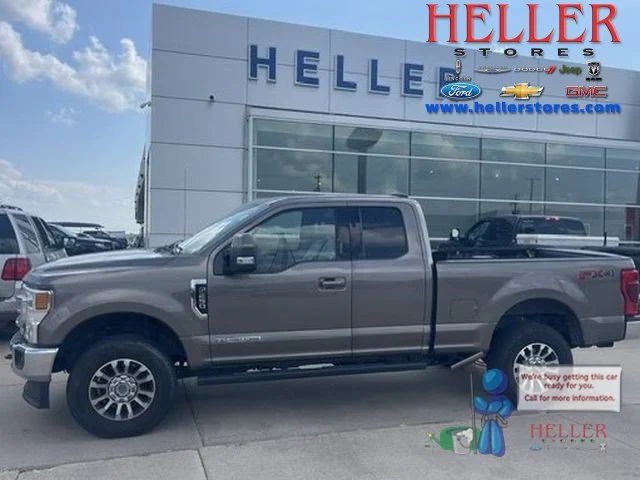 Used 2021 Stone Gray Metallic Ford LARIAT image 1