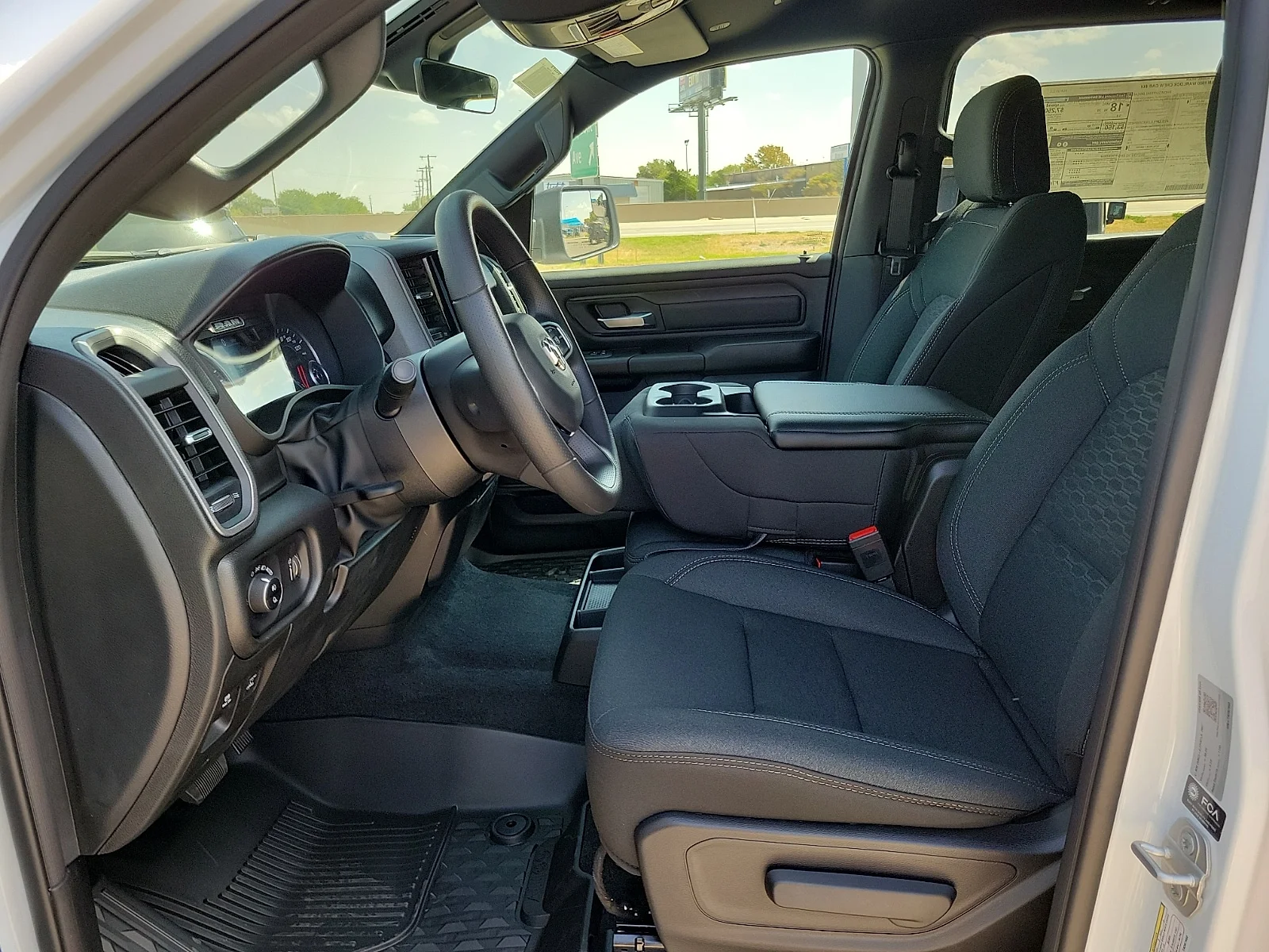 New 2026 Bright White Ram WARLOCK CREW CAB 4X4 5