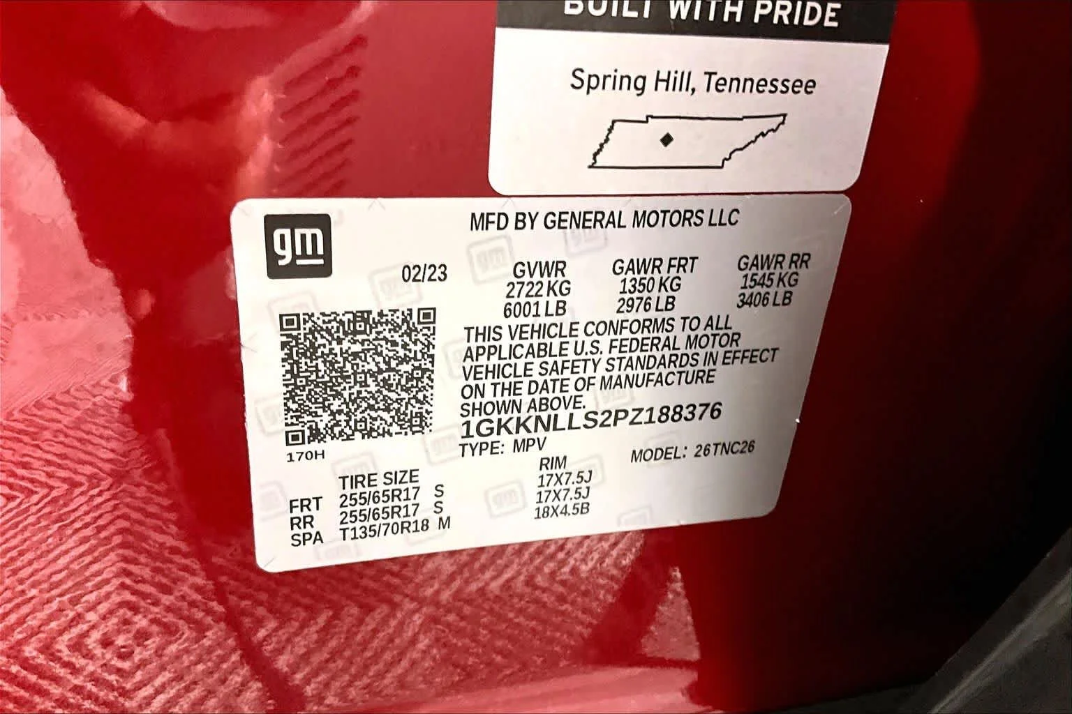 Used 2023 VOLCANIC RED TINCOAT GMC AT4 image 71