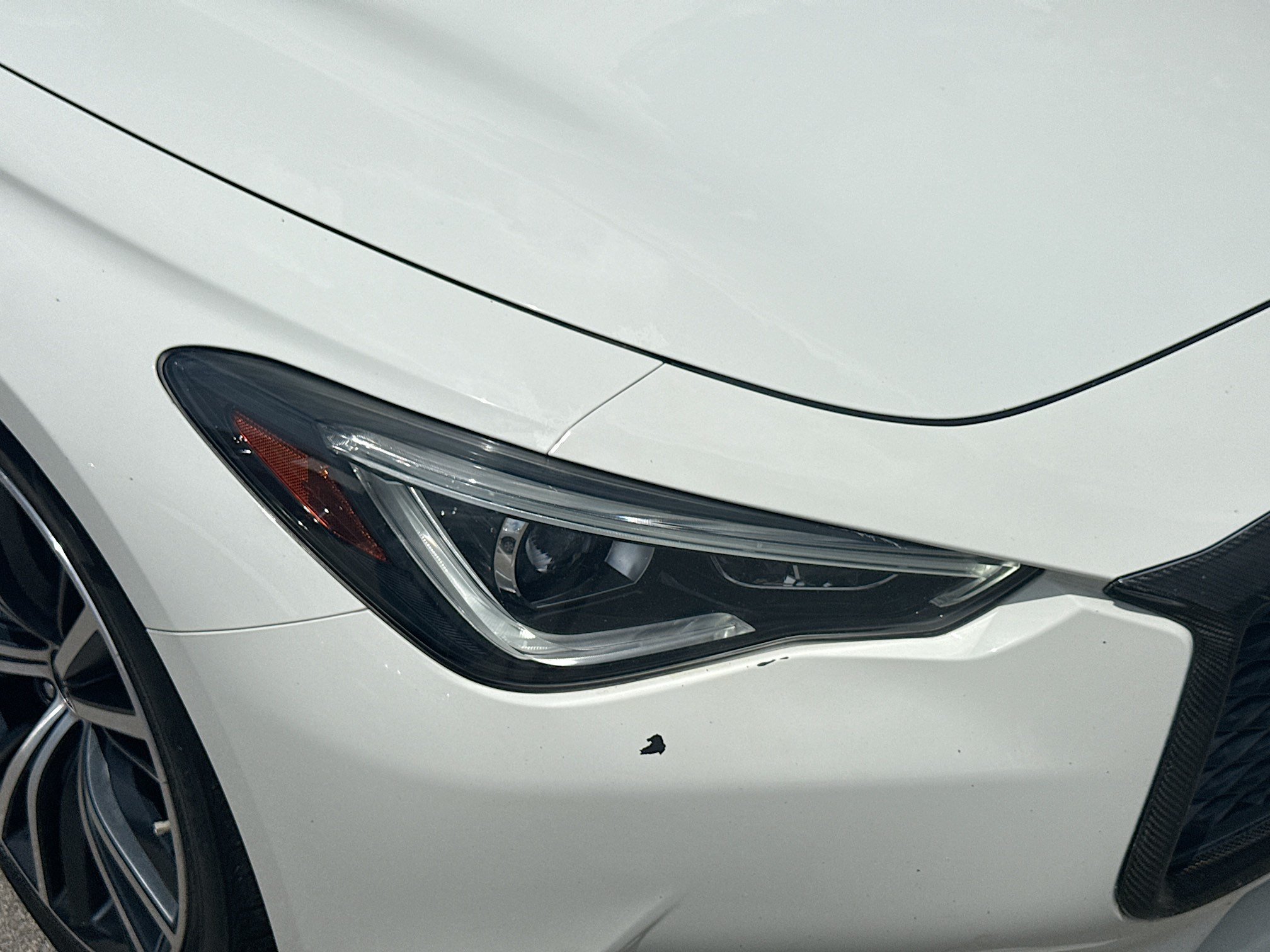 Used 2020 Pure White INFINITI 3.0t LUXE image 29
