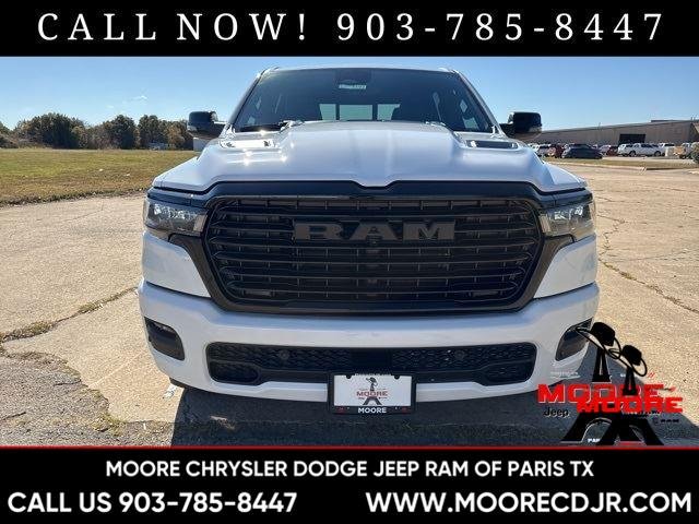 New 2026 Bright White Clear-Coat Exterior Paint RAM Laramie image 2