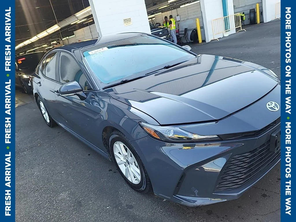 Certified Used 2025 Black Toyota LE image 1