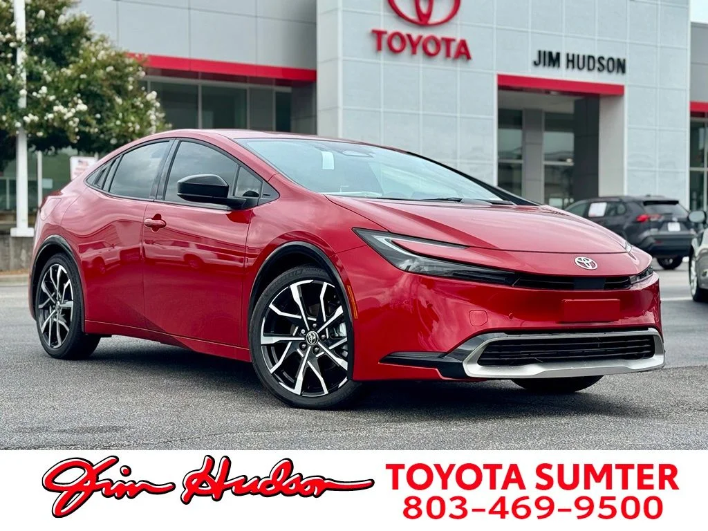 New 2026 Red Toyota XSE image 1