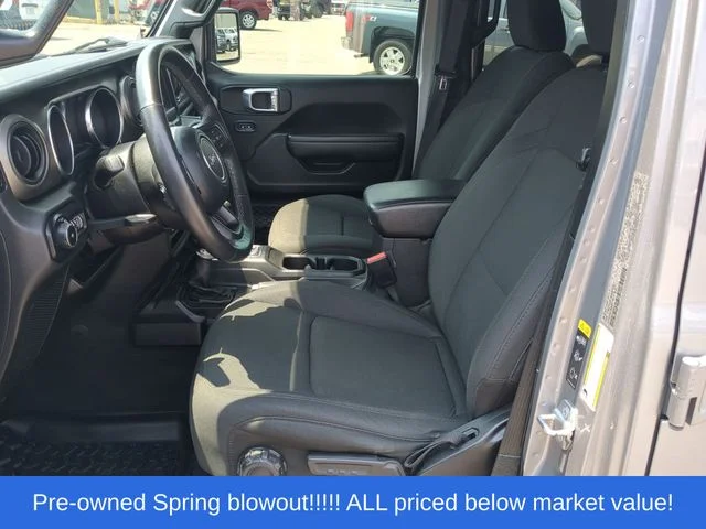 Used 2021 Silver Jeep Unlimited Sport S image 22
