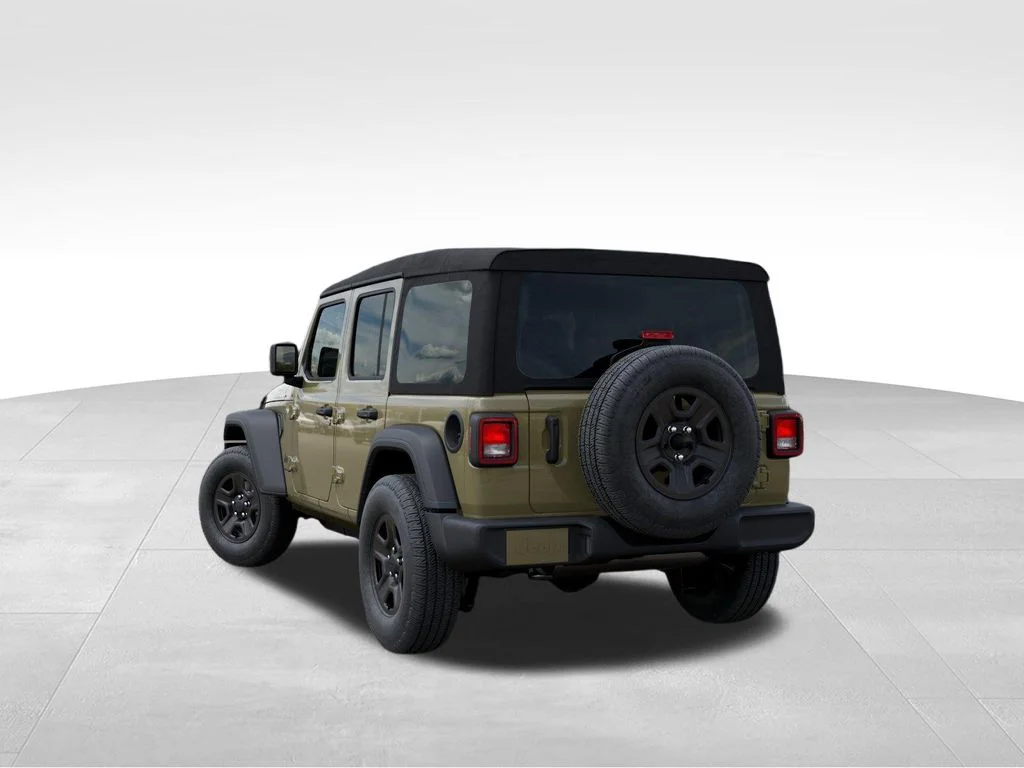 Used 2025 Gold Jeep Sport image 3