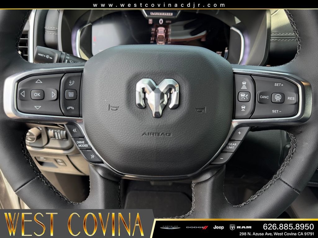 New 2025 Bright White Clear-Coat Exterior Paint RAM Laramie image 14