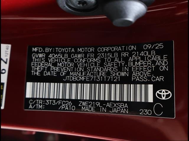 Certified Used 2026 RUBY FLARE PEARL Toyota  image 14