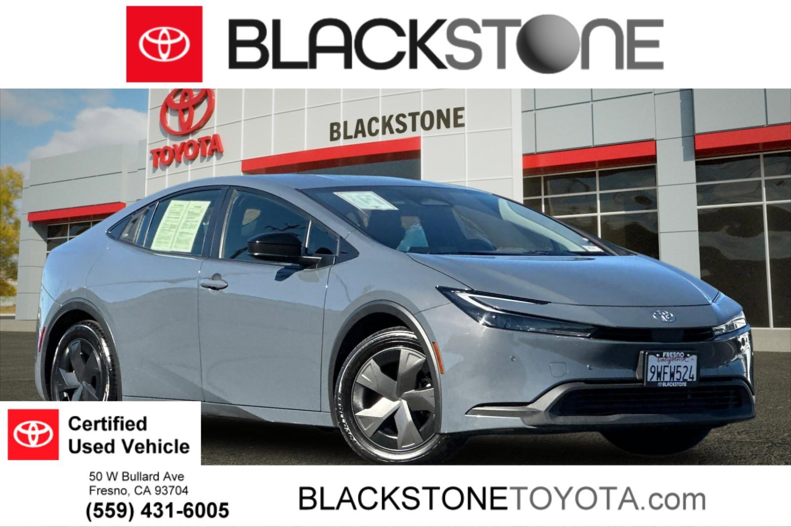 Certified Used 2024 Gray Toyota LE image 1