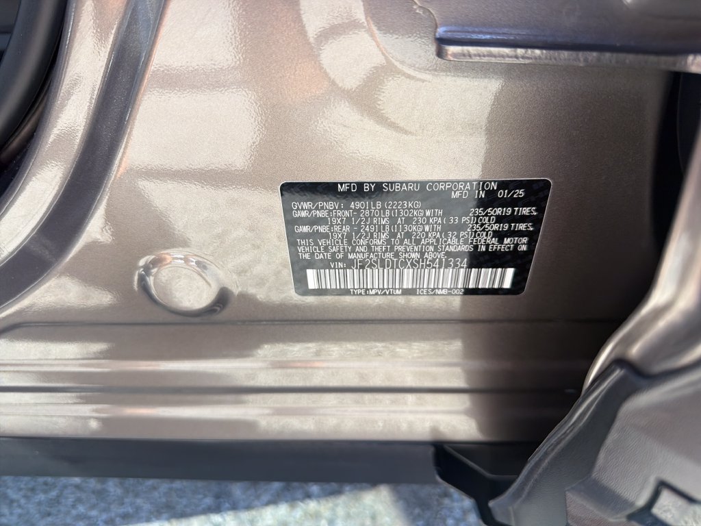 Used 2025 Brown Subaru Touring image 25