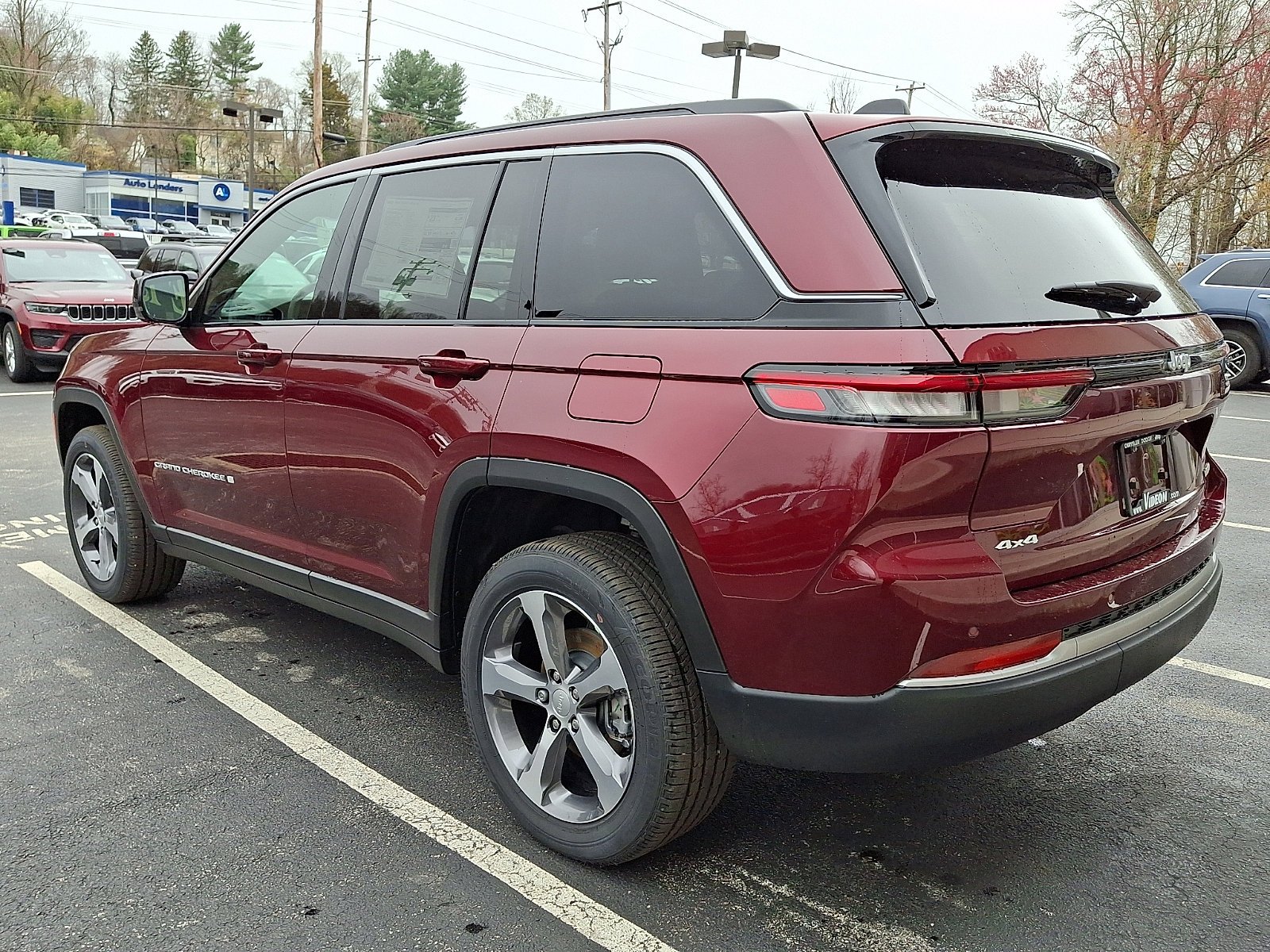New 2026 Velvet Red Pearlcoat Jeep Limited image 4