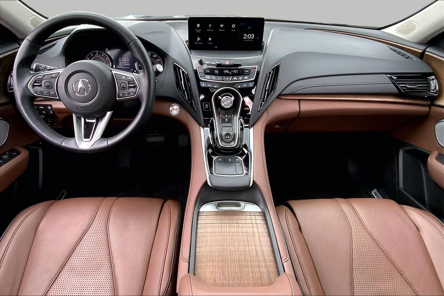 Used 2024 Liquid Carbon Metallic Acura w/Advance Package image 16