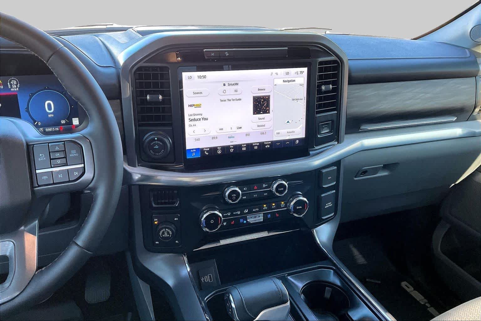 Used 2025 Carbonized Gray Metallic Ford LARIAT image 7