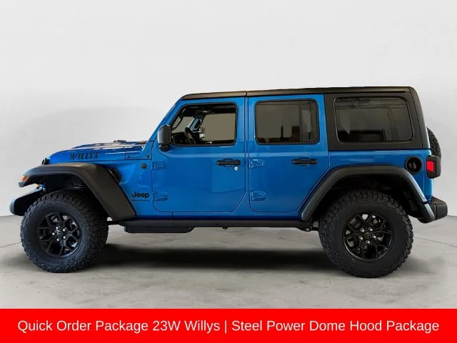 New 2027 Blue Jeep Willys image 2