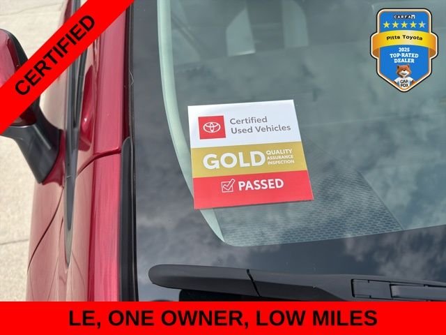 Certified Used 2024 Red Toyota LE image 9