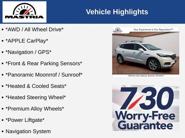 Used 2018 White Frost Buick Avenir image 13