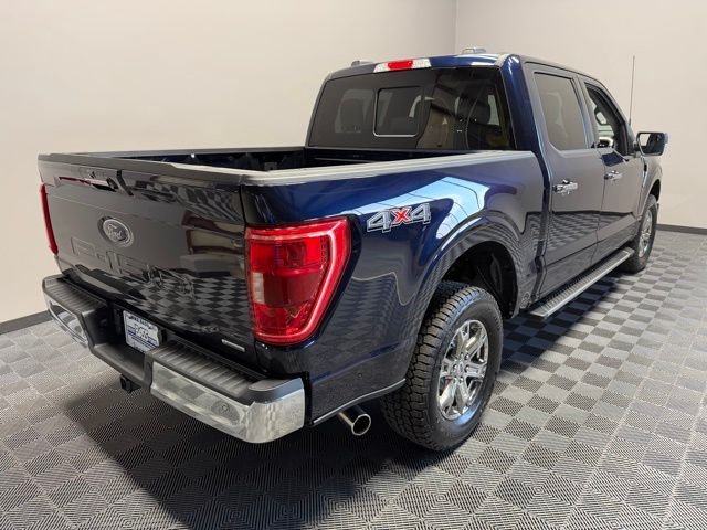 Certified Used 2023 Antimatter Blue Metallic Ford XLT image 8